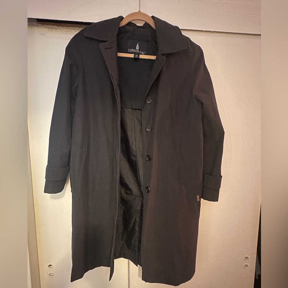 Women’s London Fog Rain Trench Coat Size XS